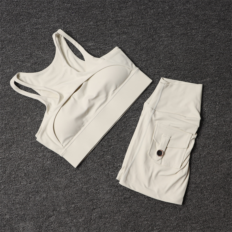 Cycling Gear Women - 피트니스 반바지 요가 세트 여성 운동복