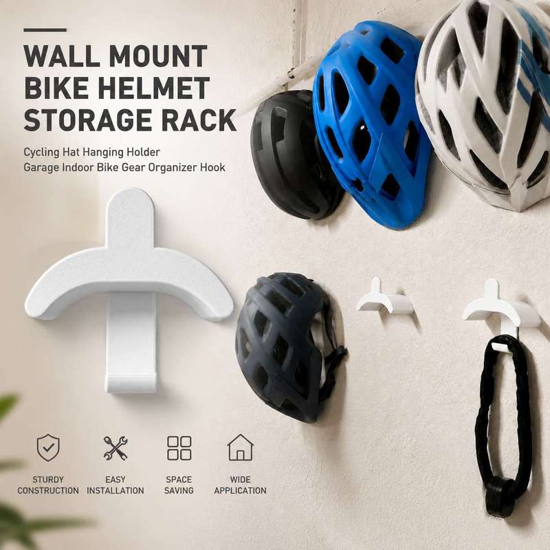 Cycling Gear Organiser - 벽걸이형 자전거 헬멧 보관 랙 사이클링
