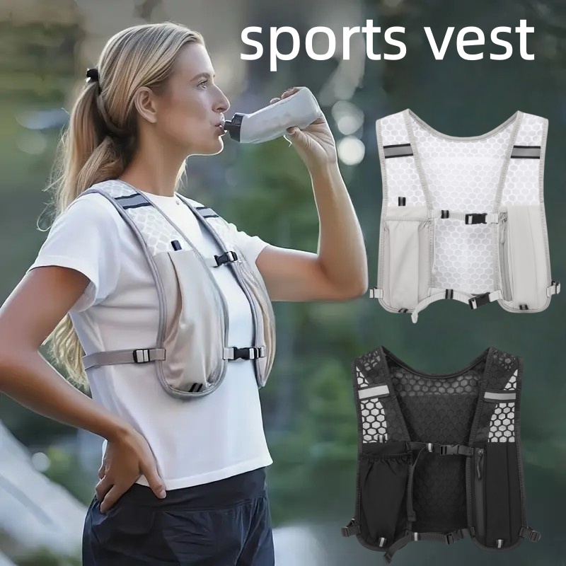 Cycling Backpack - 러닝 조끼 유니섹스 방수 통기성 배낭