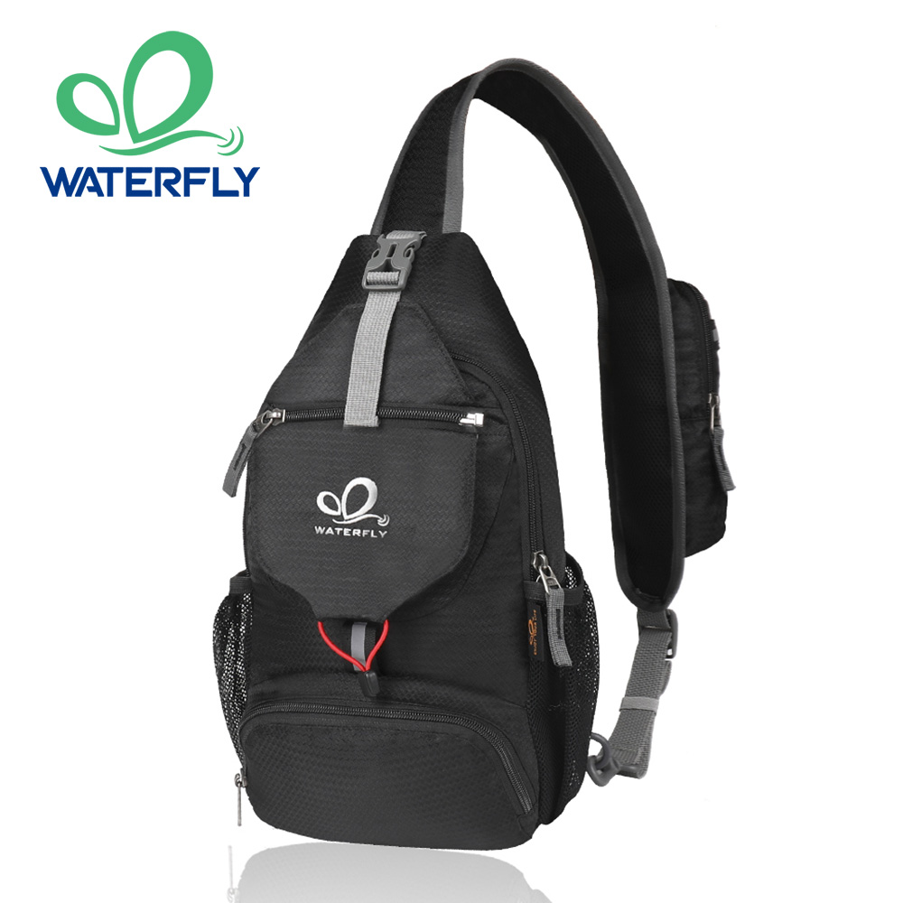 Cycling Backpack - WATERFLY 체스트 백, 숄더 소형 크로스바디