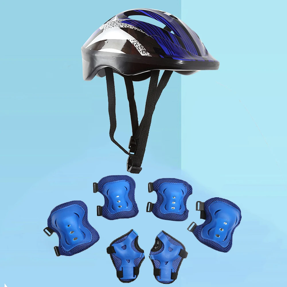 7Pcs 자전거 스포츠 보호 장비 세트 조정 가능한 어 - Cycling Gear Of The Year 리뷰 및 가격