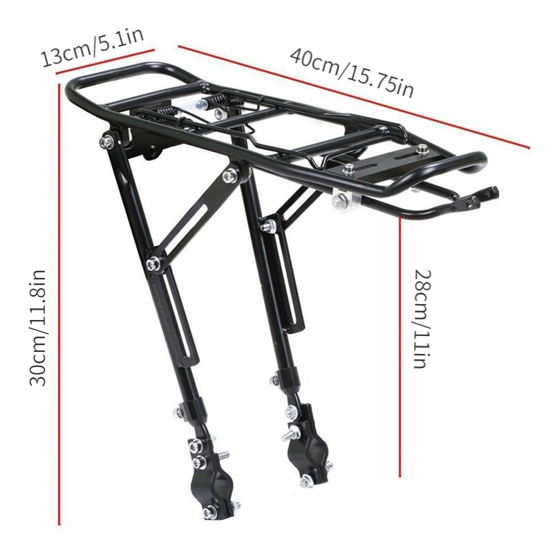 1PC 합금 후면 자전거 랙 캐리어 가방 수하물 사이클 - Cycling Gear Organizer 리뷰 및 가격