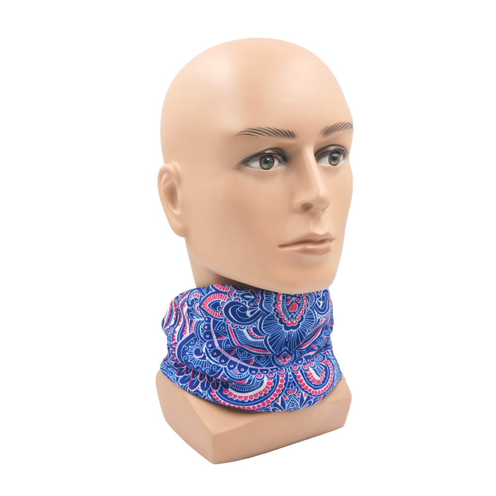 페이즐리 페이스 게이 터 여성 방풍 매끄러운 블루 넥  - Cycling Gear Women 리뷰 및 가격