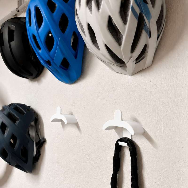 벽걸이형 자전거 헬멧 보관 랙 사이클링 모자 걸이형 홀 - Cycling Gear Organiser 리뷰 및 가격