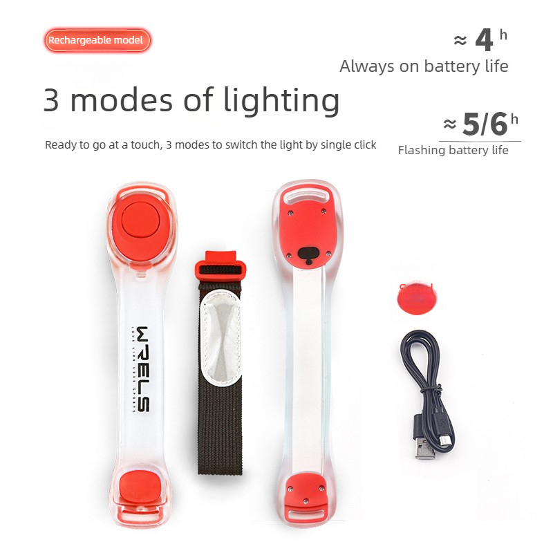 충전식 LED 라이트업 팔/다리 밴드 – 야간 달리기  - Cycling Gear Of The Year 리뷰 및 가격