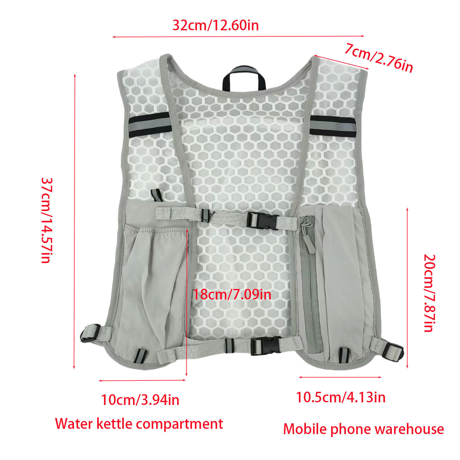러닝 조끼 유니섹스 방수 통기성 배낭 (러닝, 하이킹, - Cycling Backpack 리뷰 및 가격