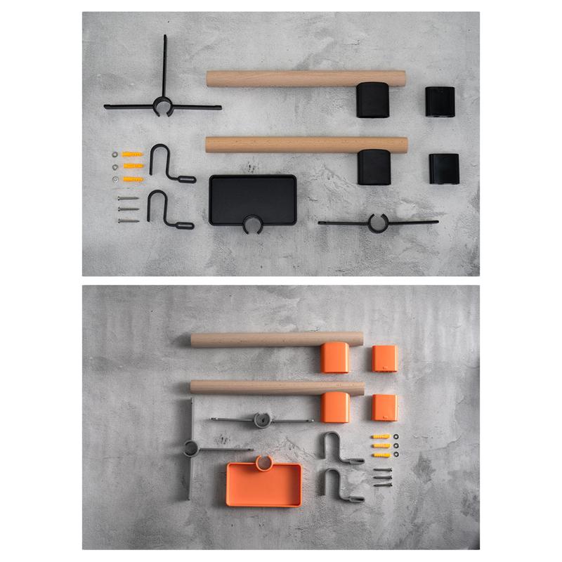 자전거 벽걸이형 보관함 1세트 너도밤나무 목재 장착형  - Cycling Gear Organizer 리뷰 및 가격