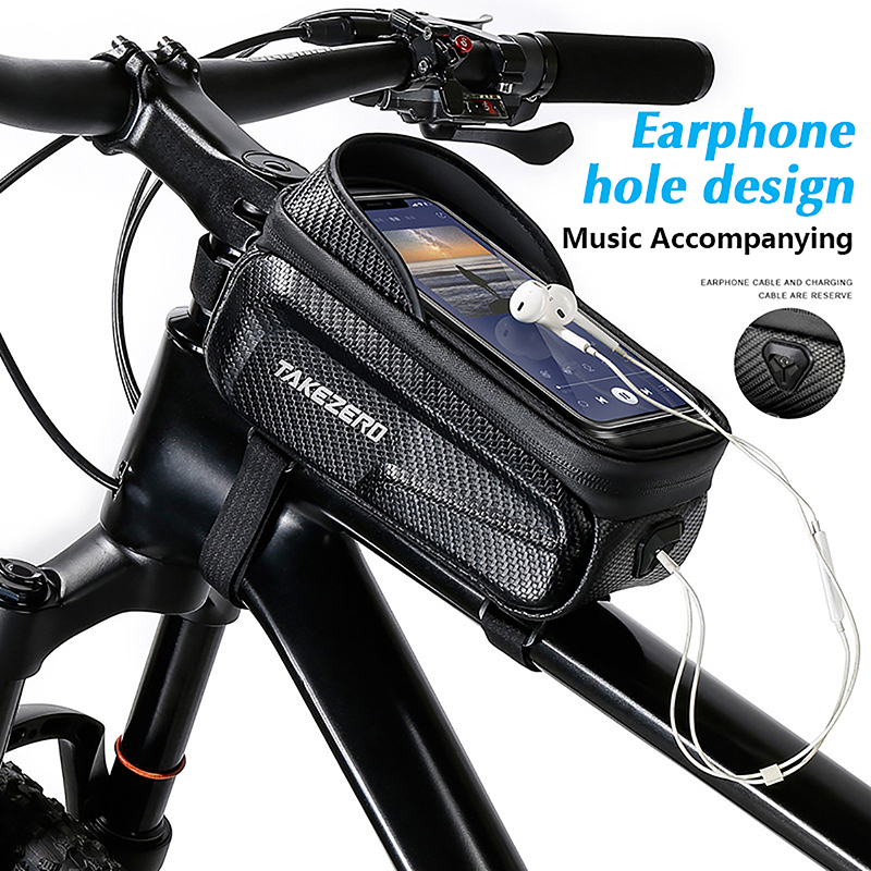 새로운 자전거 가방 방수 터치스크린 사이클링 가방 상단 - Cycling Gear Organizer 리뷰 및 가격
