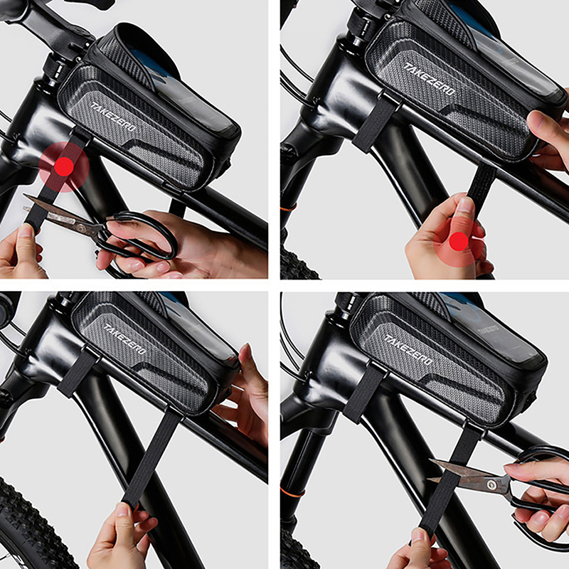 새로운 자전거 가방 방수 터치스크린 사이클링 가방 상단 - Cycling Gear Organizer 리뷰 및 가격