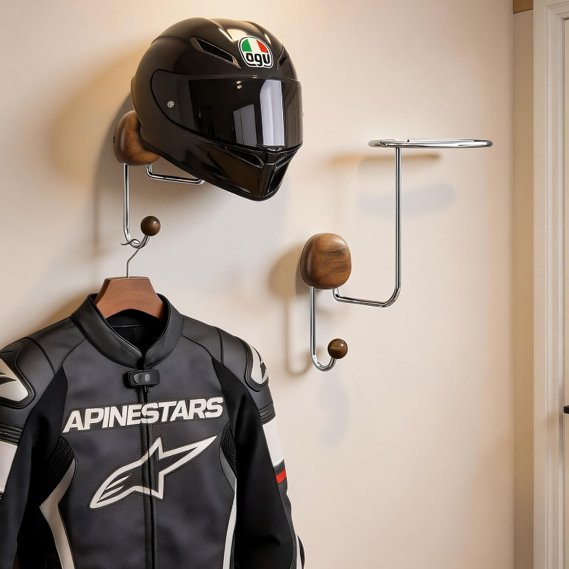 벽걸이 헬멧 보관 랙 무타공 헤비듀티 헬멧 디스플레이  - Cycling Gear Organizer 리뷰 및 가격