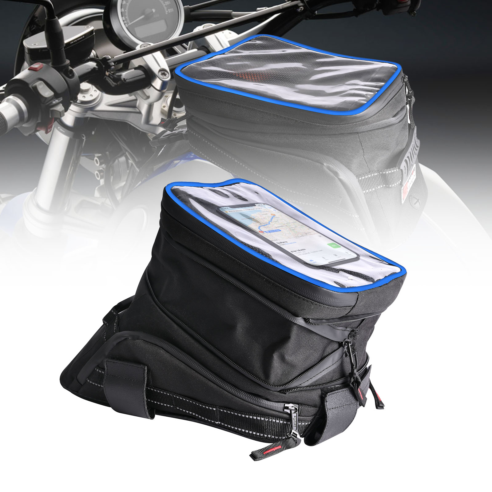 스즈키 야마하 혼다 바이크용 대용량 확장형 오토바이 탱 - Cycling Gear Organizer 리뷰 및 가격